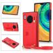 For Huawei Mate 30 Wrist Strap PU+TPU Shockproof Protective Case with Crossbody Lanyard & Holder & Card Slot