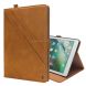 Horizontal Flip Double Holder Leather Case for iPad Pro 12.9 (2017) / (2015), with Card Slots & Photo Frame & Pen Slot
