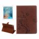 For iPad Pro 9.7inch Pressed Flowers Butterfly Pattern Horizontal Flip PU Leather Case with Magnetic Buckle & Holder & Card Slots & Wallet