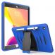 For iPad 10.5 2019 360 Degree Rotation PC + Silicone Protective Case with Holder & Hand-strap