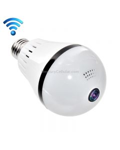 360 Degree Two-way Audio Viewing VR Camera WiFi IP Camera, Support TF Card (128GB Max)