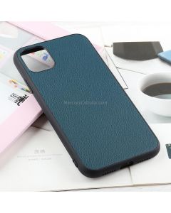 Bead Texture Genuine Leather Protective Case For iPhone 12 Pro Max