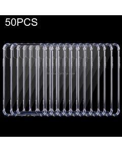 50 PCS 0.75mm Dropproof Transparent TPU Case for iPhone X / XS