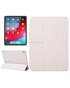 Horizontal Flip Solid Color Leather Case for iPad Pro 12.9 inch (2018), with Three-folding Holder & Wake-up / Sleep Function