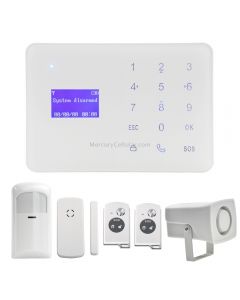 YA-700-GSM Wireless Touch Key LCD Display Security GSM Alarm System Kit