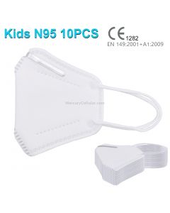 10 PCS CE Certified Kids KN95 n95 Breathable Respirator Dustproof Antiviral Anti-fog Protective Face Mask for Kids Children
