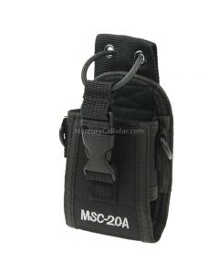 MSC20A Universal Nylon Carry Case Series Holster with Strap for Walkie Talkie
