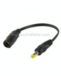 5.5 x 2.1mm DC Female to 4.7 x 1.7mm DC Male Power Connector Cable for Laptop Adapter, Length: 15cm