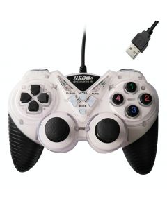 Wired Vibration Gamepad PC USB Controller Joystick Game Handle
