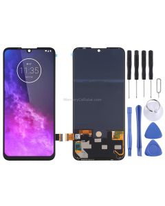 LCD Screen and Digitizer Full Assembly for Motorola One Zoom