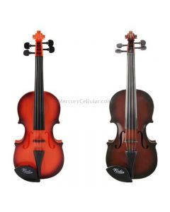 Children Musical Instrument Toy Simulation Violin for Beginners, Random Color Delivery